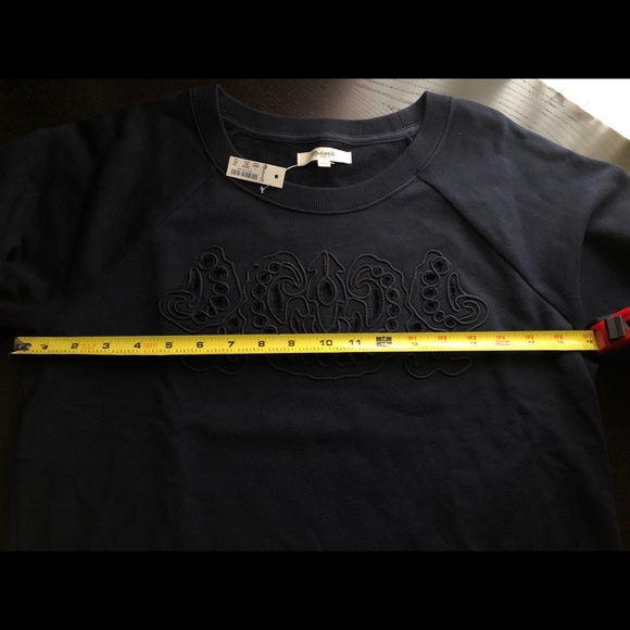 🌸 MADEWELL cutout sweatshirt in navy - Picture 6 of 6